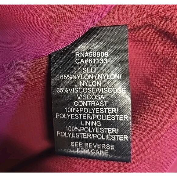 Adelyn Rae Velvet Sheath Dress Sz S Burgundy Whimsigoth Vampire Dark Romantic - Picture 7 of 9